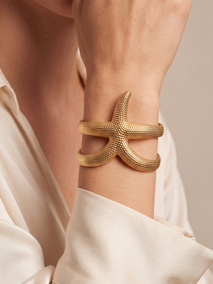 Brazalete Estrella De Mar Chunky