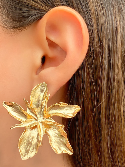 Par Arete Flor Grande