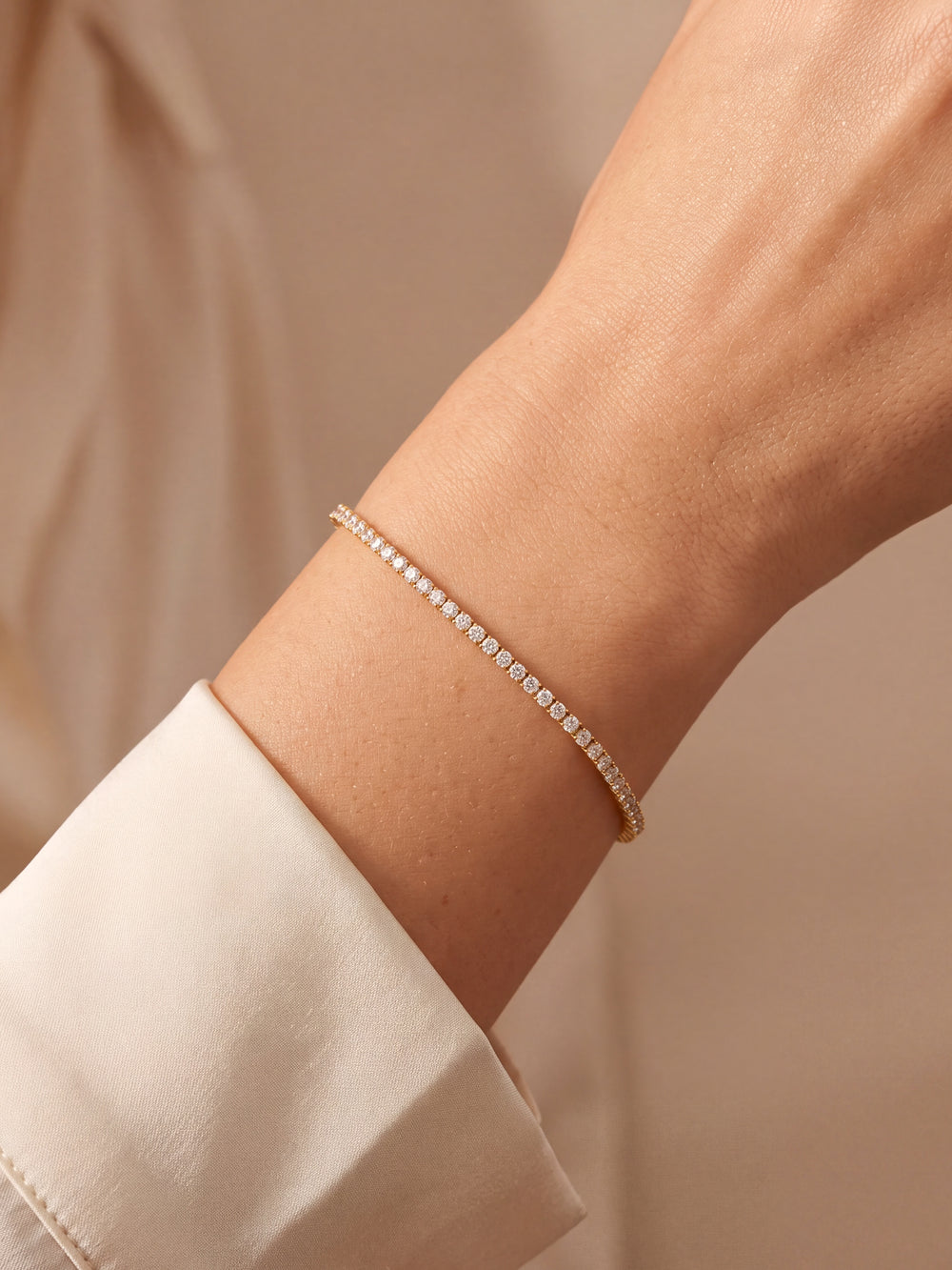 Pulsera Tennis Zirconias 2 mm