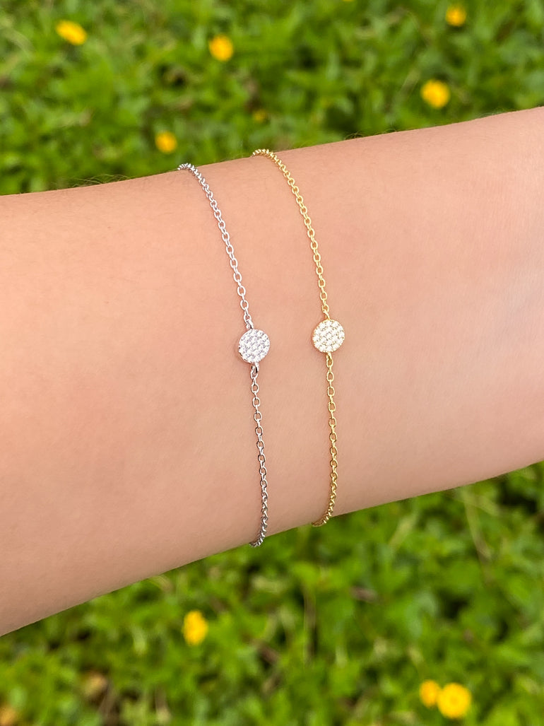 Pulsera Circulo Zirconias