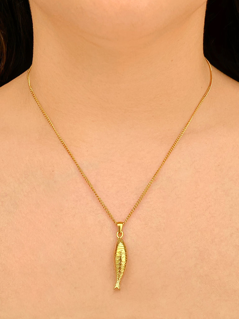 Collar Con Dije Pez