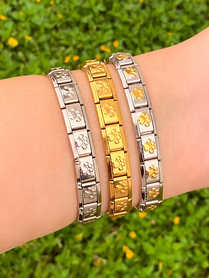 Pulsera Italiana Con Huella