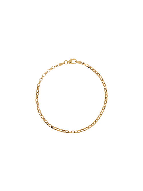 Pulsera Mini Eslabones Oro 14k