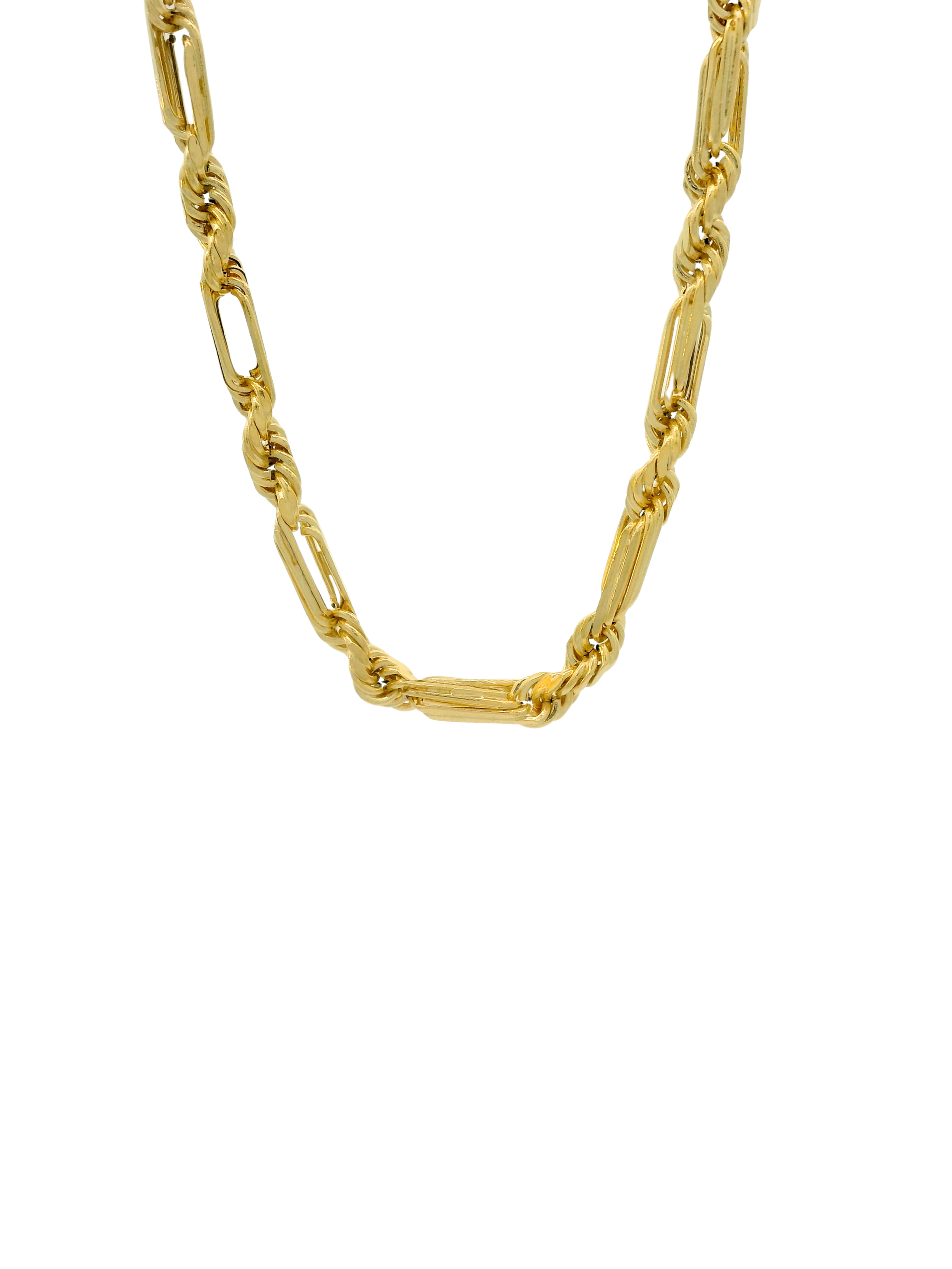 Collar Trenzado Oro 14k