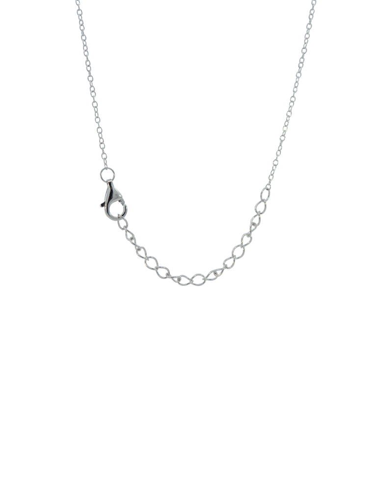 Collar Con Mini Cruz Zirconias