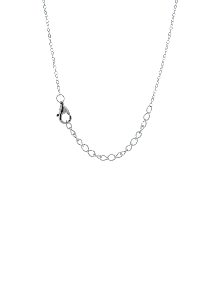Collar Con Mini Cruz Zirconias