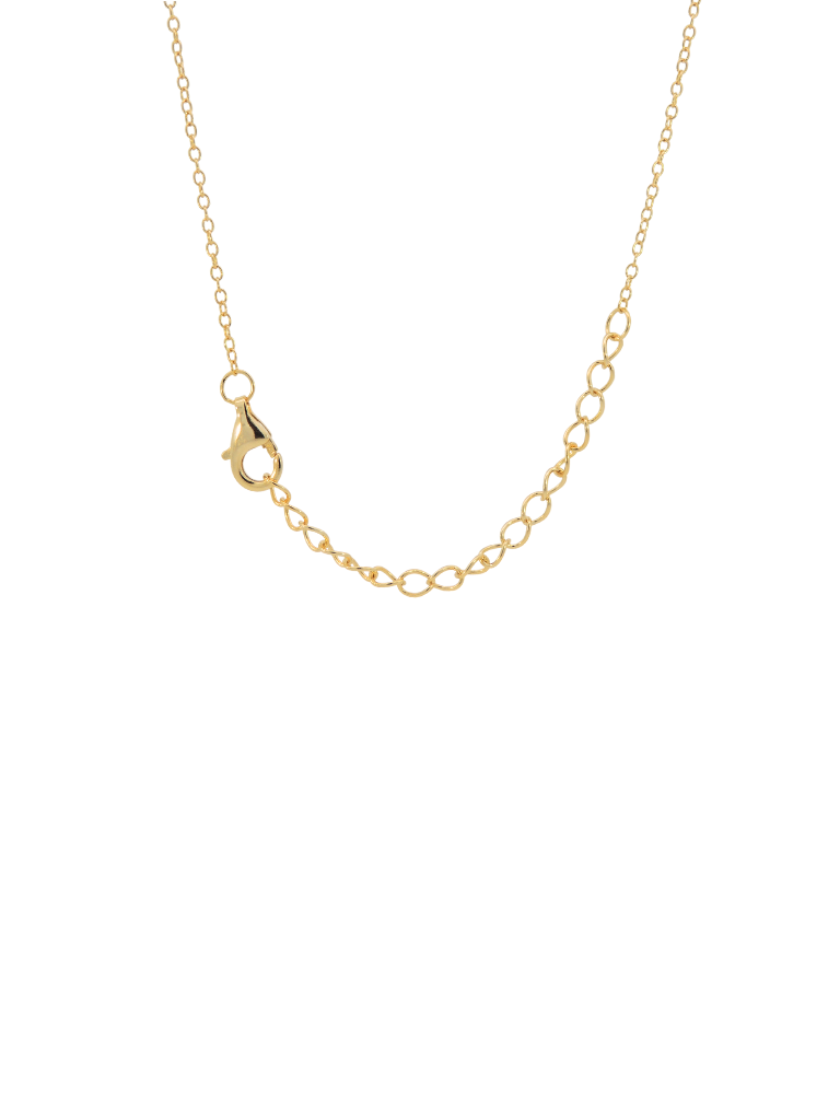 Collar Con Mini Cruz Zirconias