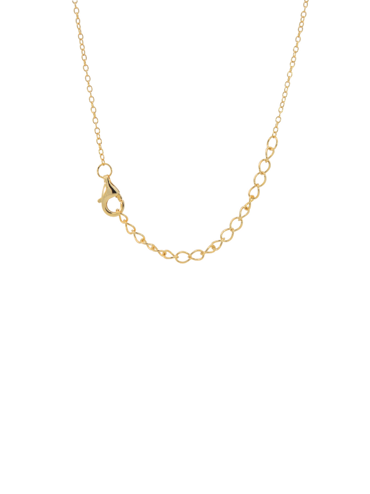 Collar Con Mini Cruz Zirconias