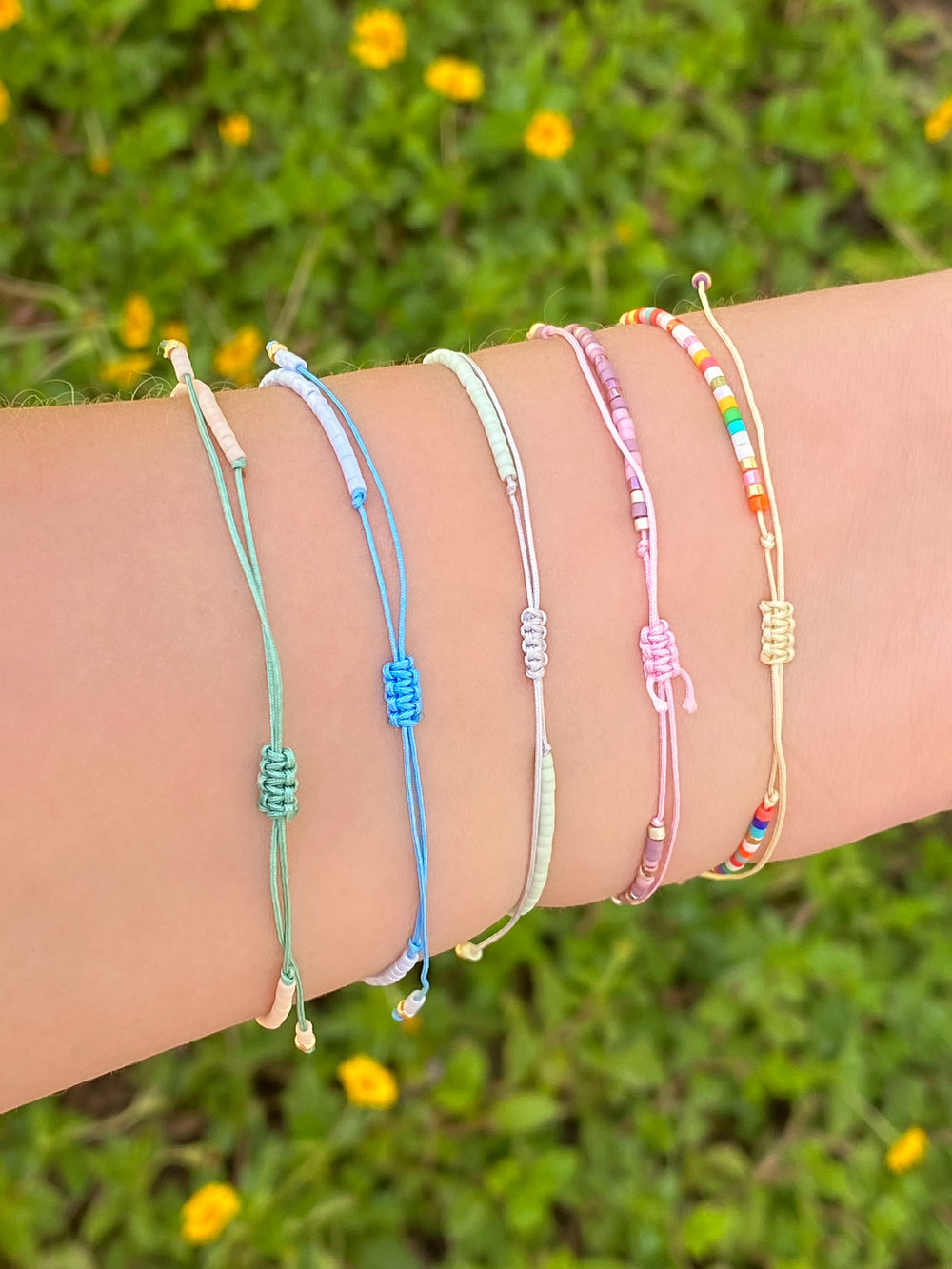 Pulsera Chaquiras Con Perla