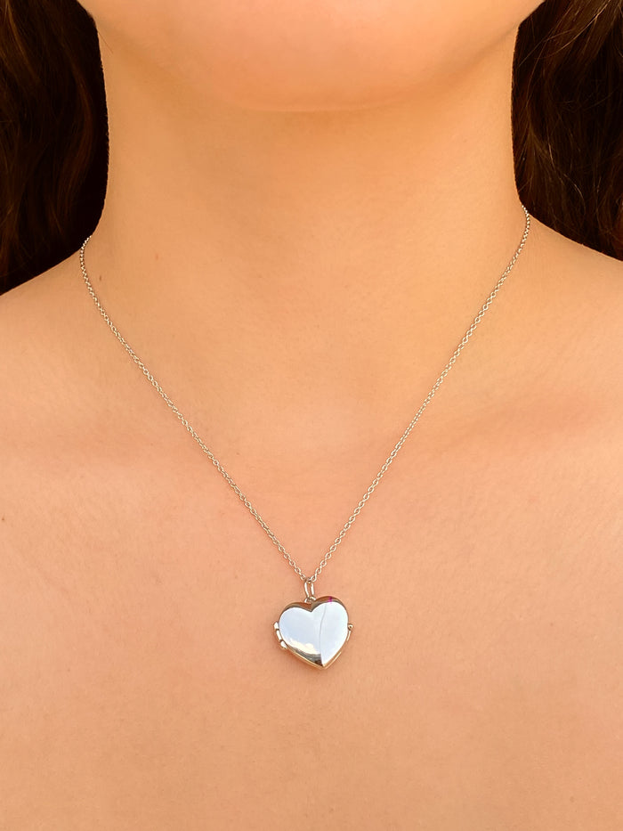 Collar Relicario Corazon