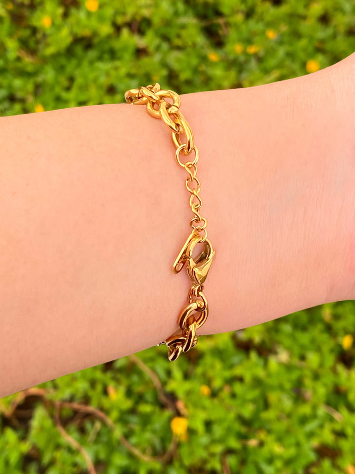 Pulsera Eslabones Ovalados 8 mm