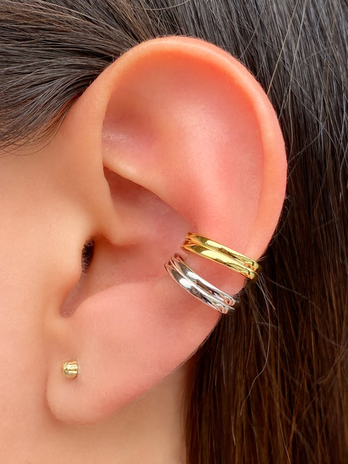 Ear Cuff Doble Linea