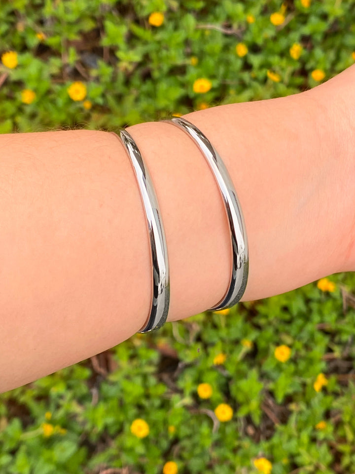 Brazalete Abierto Doble Linea