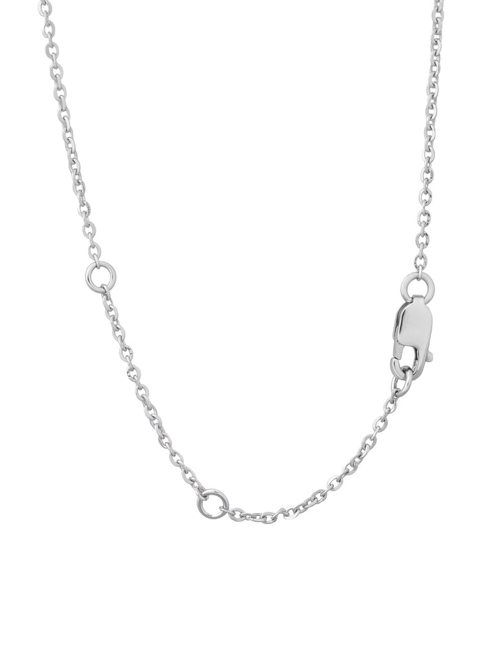 Collar Solitario Corte Round 0.3 Ct Diamante Lab Grown