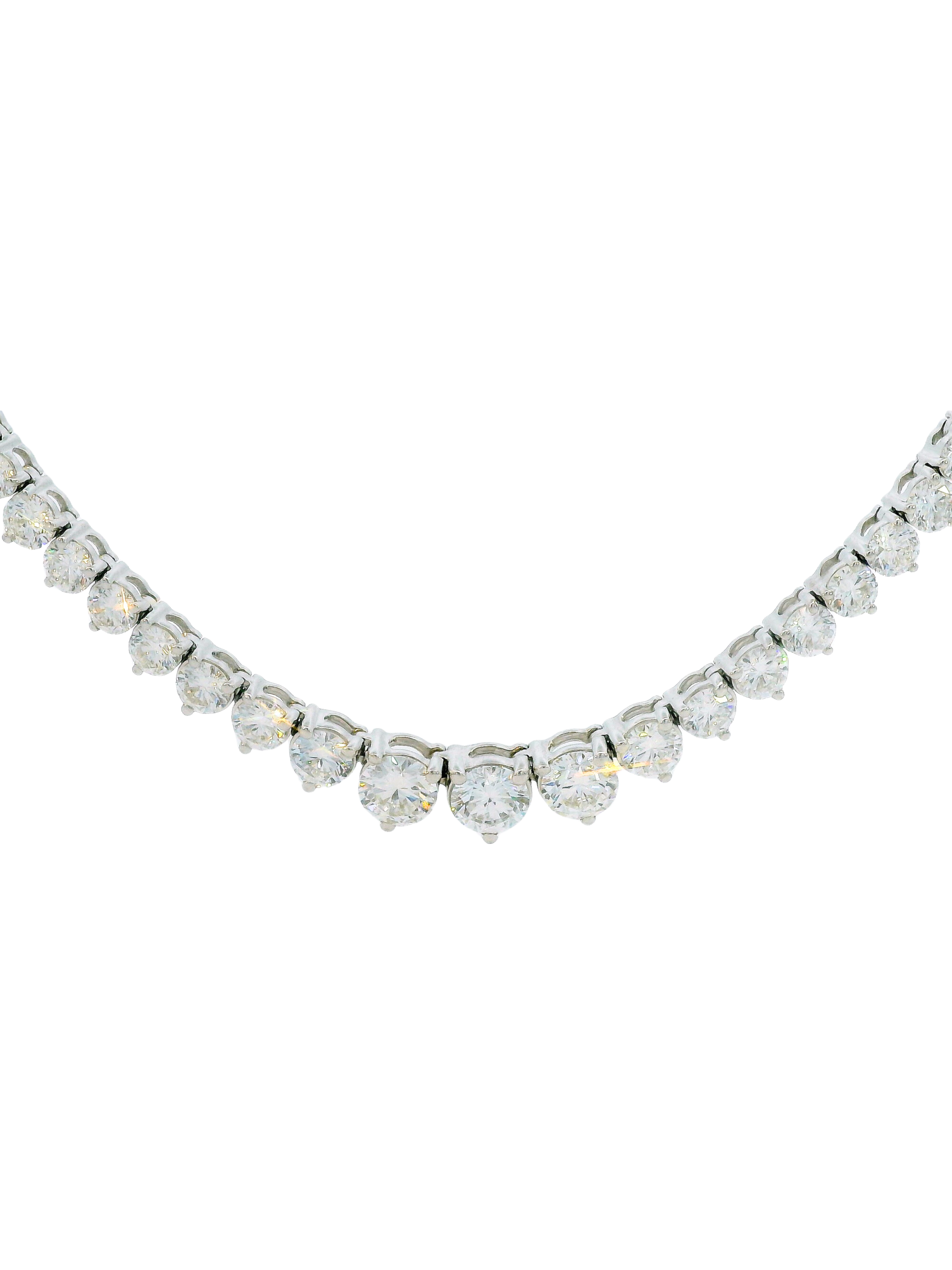 Collar Tennis Riviera Diamantes 10 ct