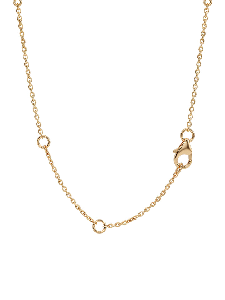 Collar Dije Solitario Diamante Lab-Grown Corte Round 0.50 Ct