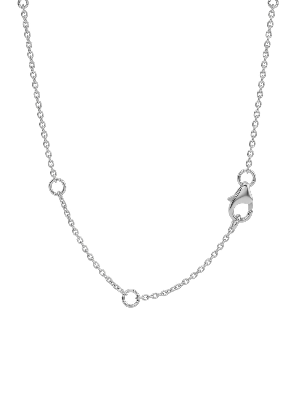 Collar Dije Solitario Diamante Lab-Grown Corte Round 0.50 Ct