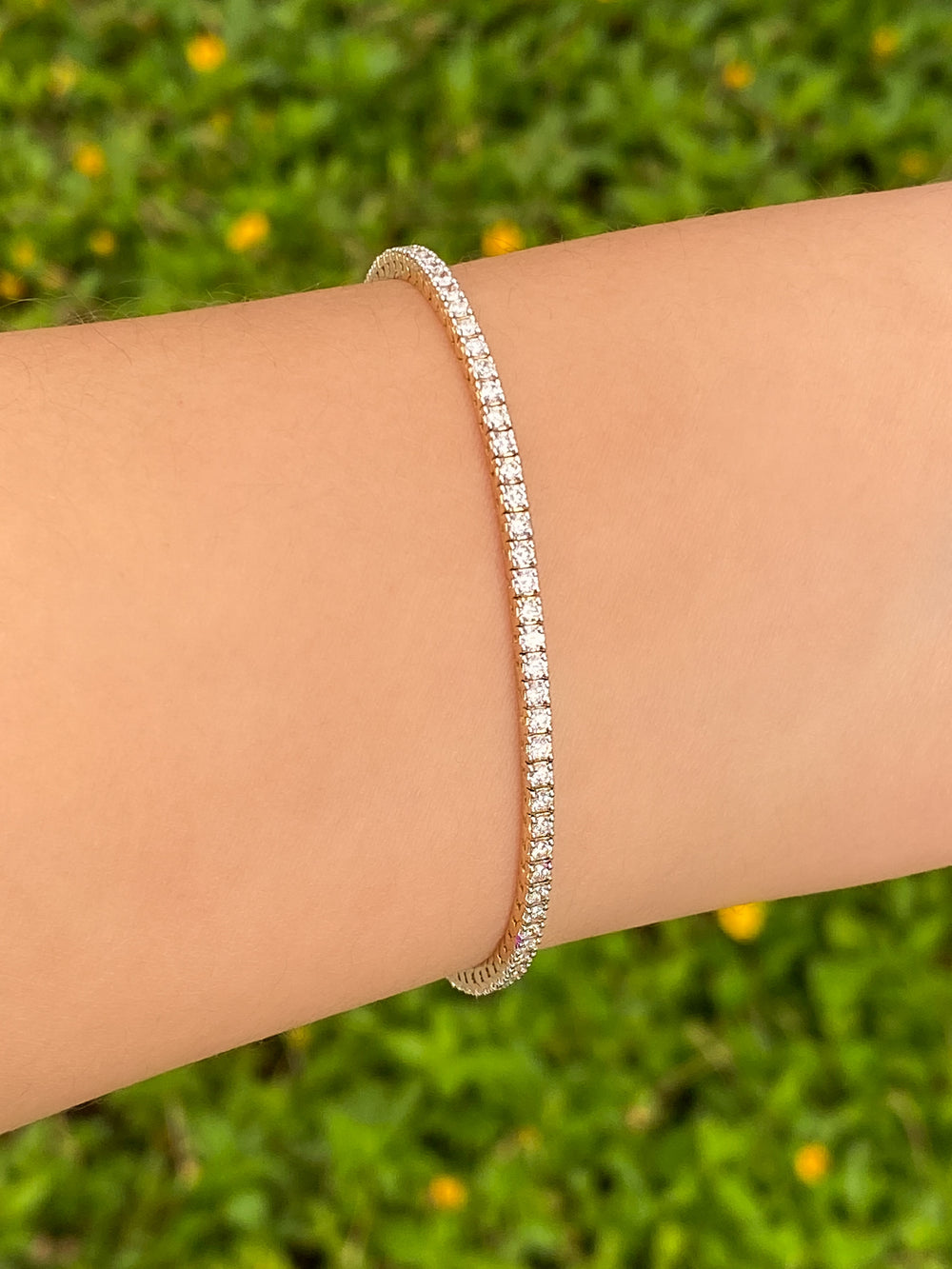 Tennis Bracelet 2 Ct Diamantes Lab Grown