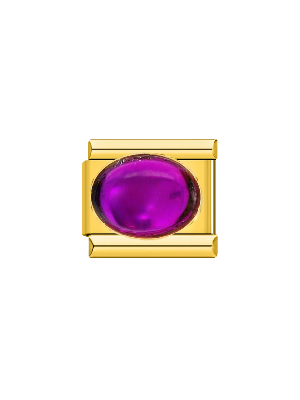 Charm Piedra Ovalada 3D