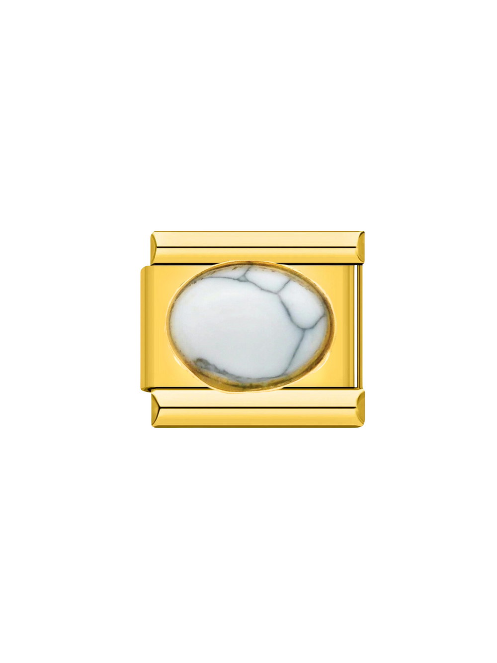 Charm Piedra Ovalada 3D
