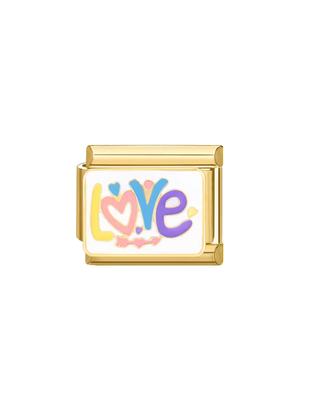 Charm Dorado Love