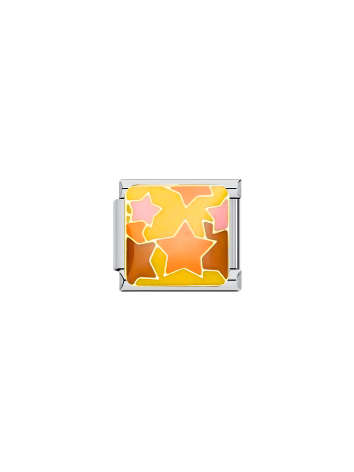 Charm Estrellas Naranjas