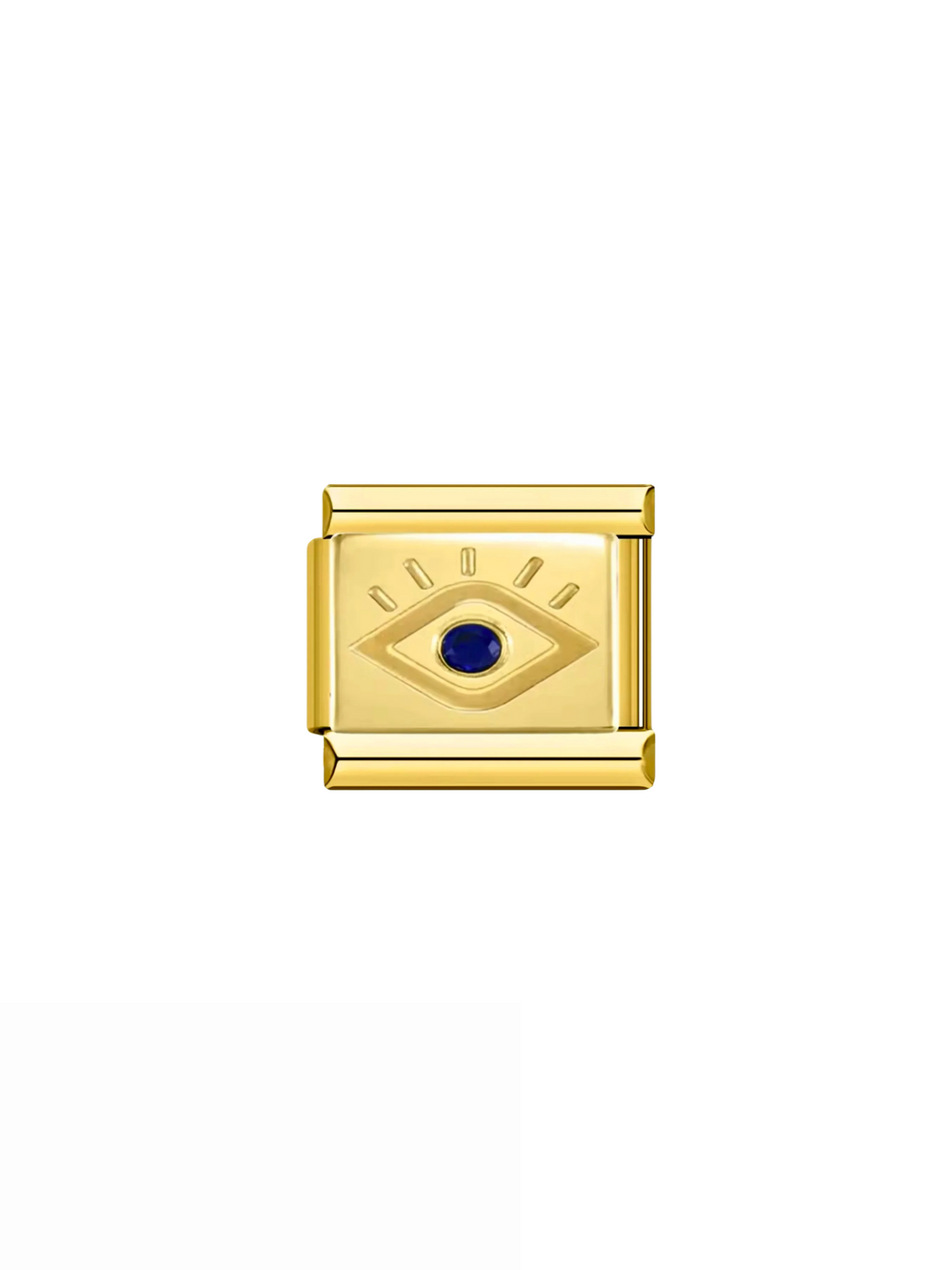 Charm Dorado con Ojo Azul