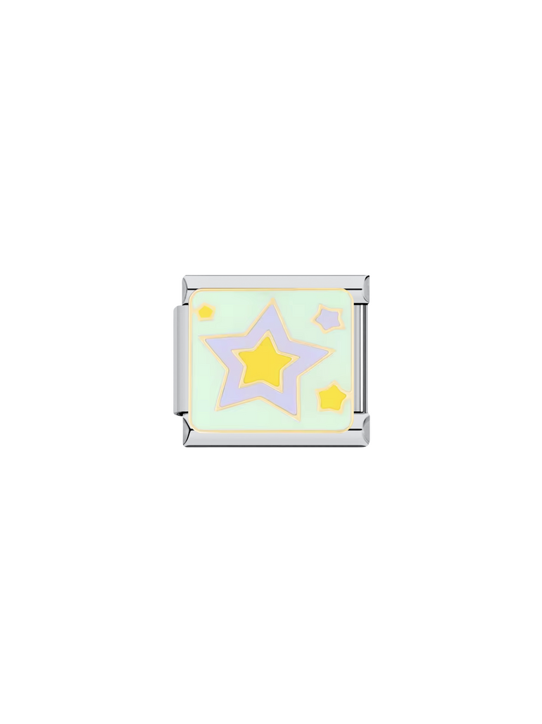 Charm Estrellas Color Pastel