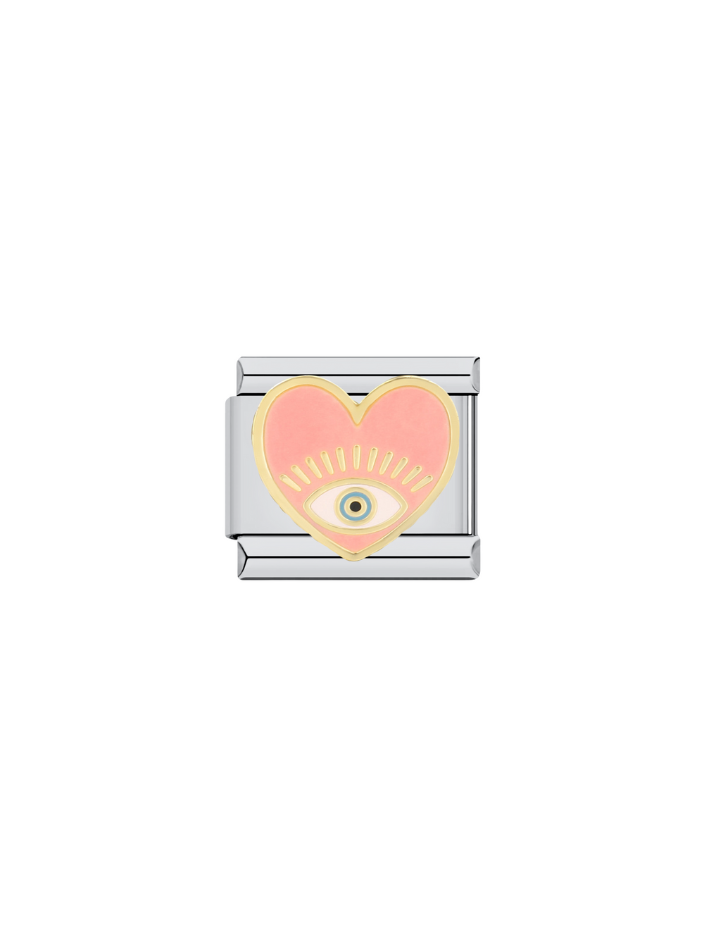 Charm Corazon Con Ojo