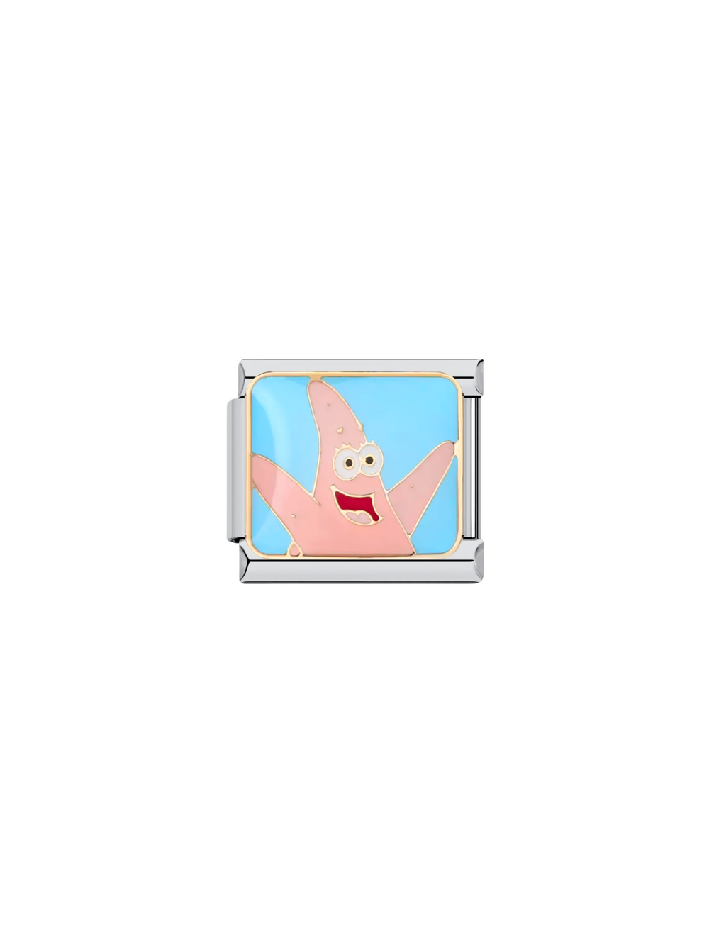 Charm Personajes Bob Esponja Fondo Azul