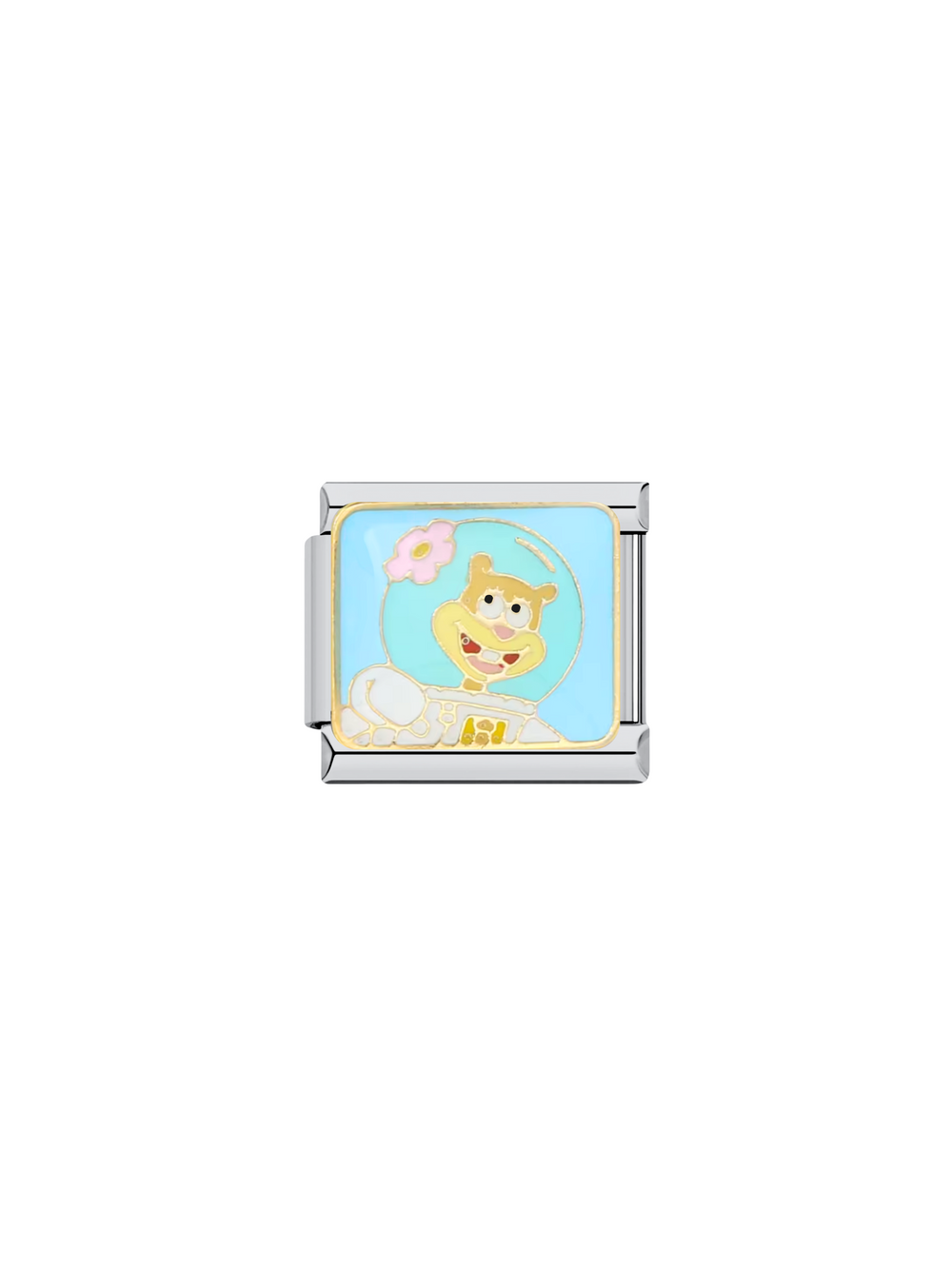 Charm Personajes Bob Esponja Fondo Azul