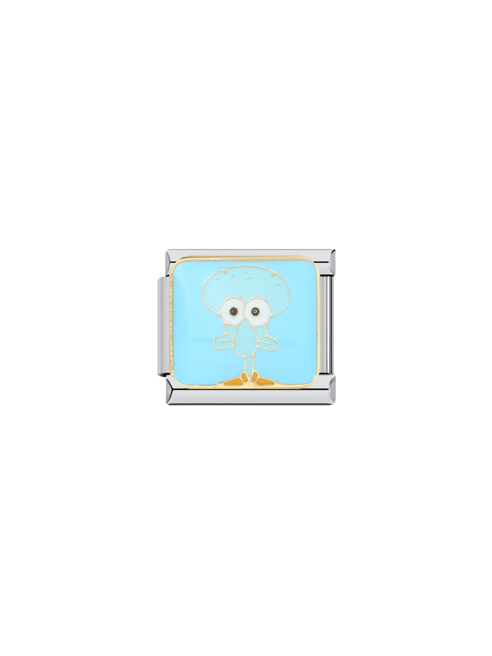 Charm Personajes Bob Esponja Fondo Azul