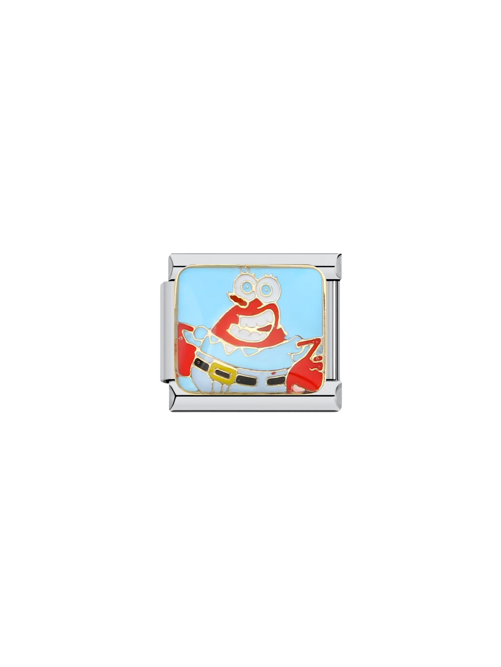 Charm Personajes Bob Esponja Fondo Azul