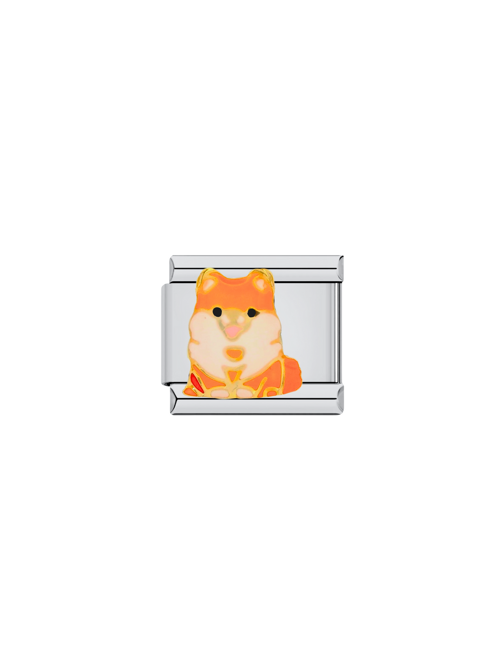 Charm Perro Akita Naranja