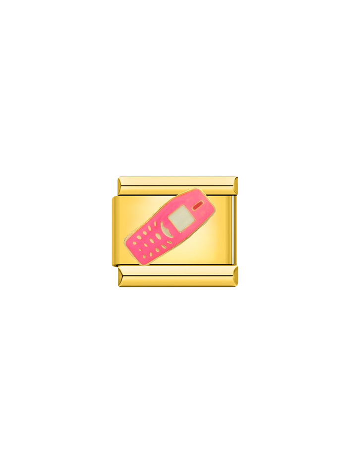 Charm Telefono Rosa