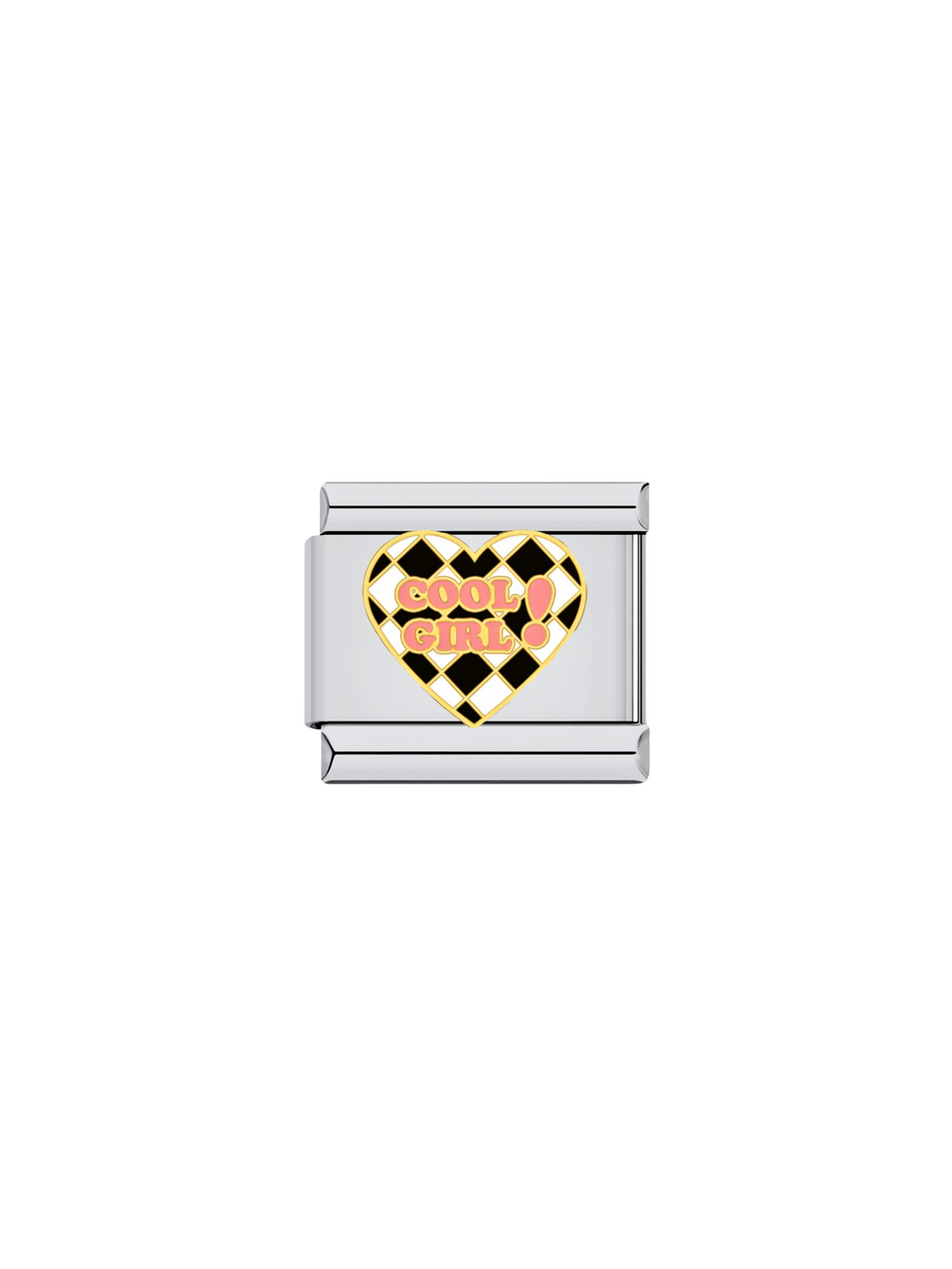 Charm Corazon Cool Girl