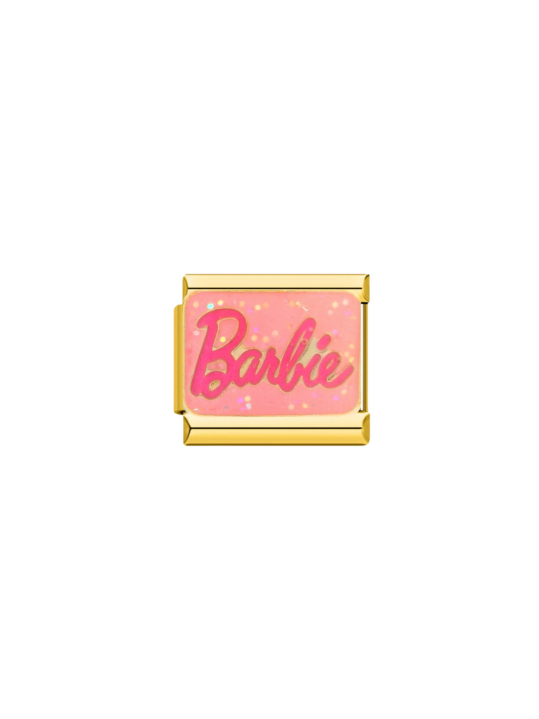 Charm Barbie Dorado