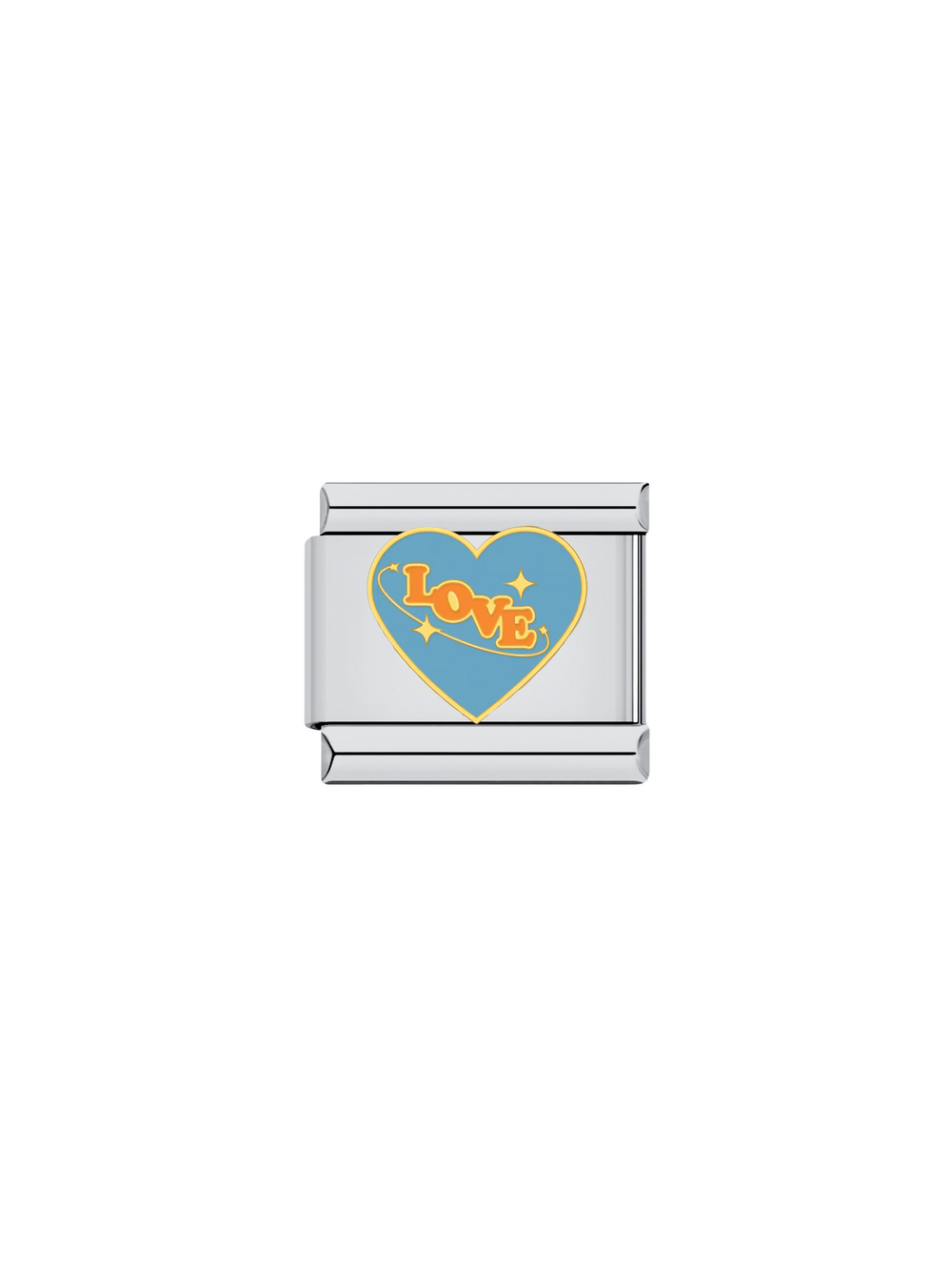 Charm Corazon Azul Love