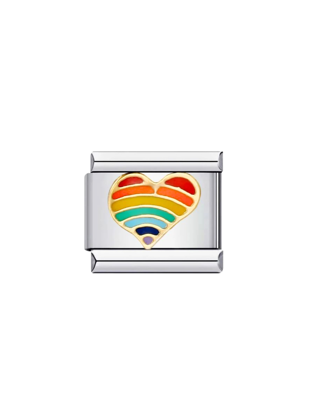 Charm Corazon Rainbow