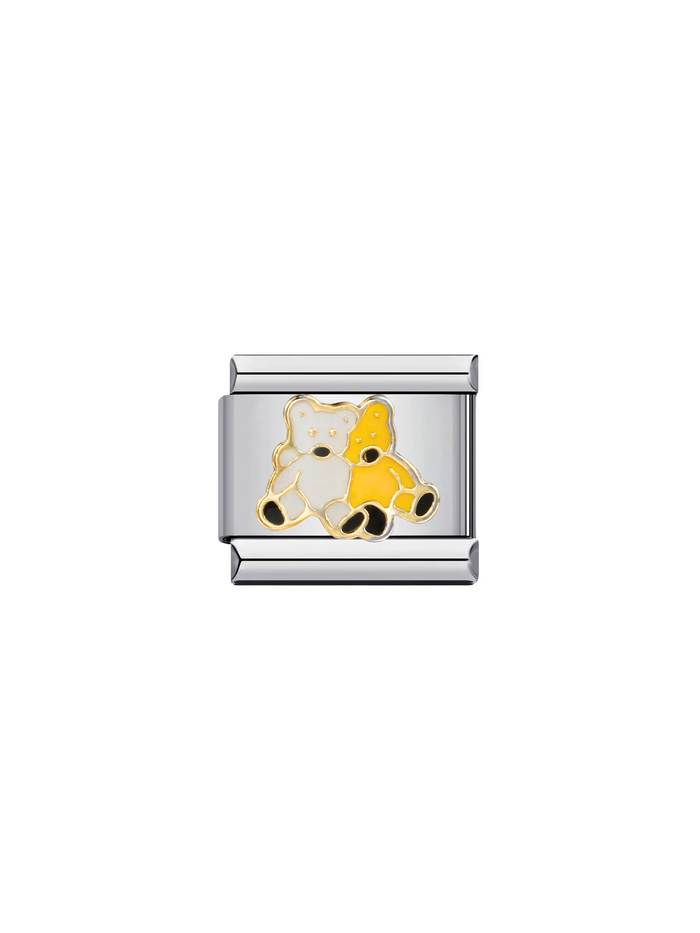Charm Ositos Amarillo y Blanco