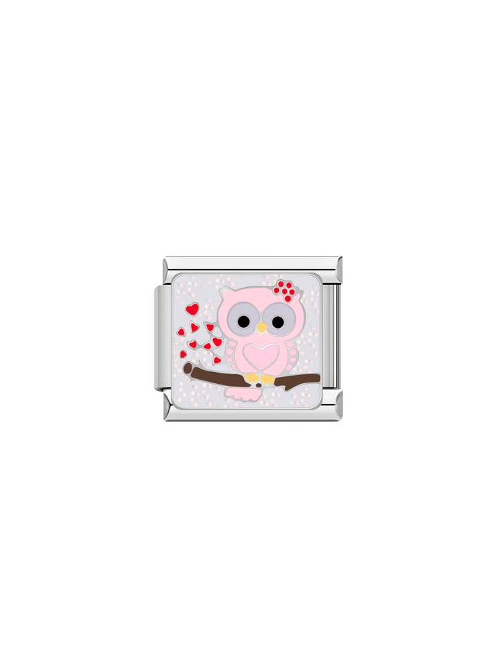 Charm Buho Rosa
