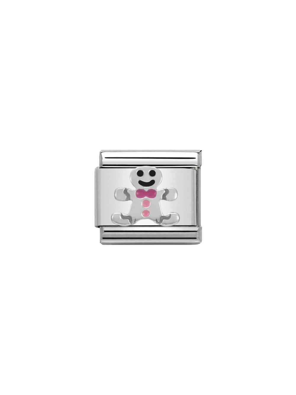 Charm Galleta Jengibre Plateado