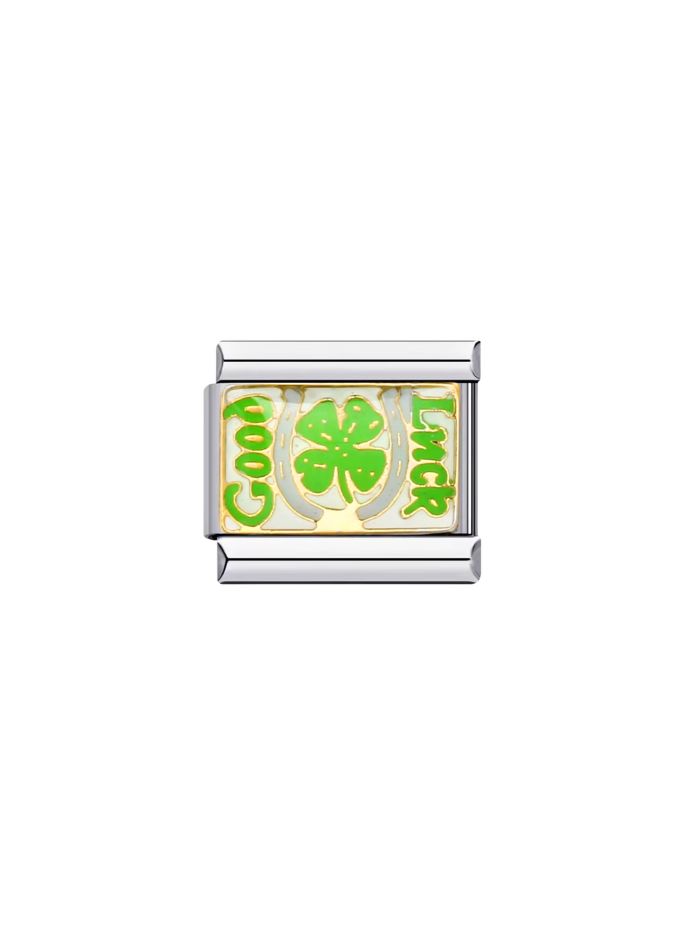 Charm Trebol Good Luck