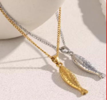 Collar Con Dije Pez