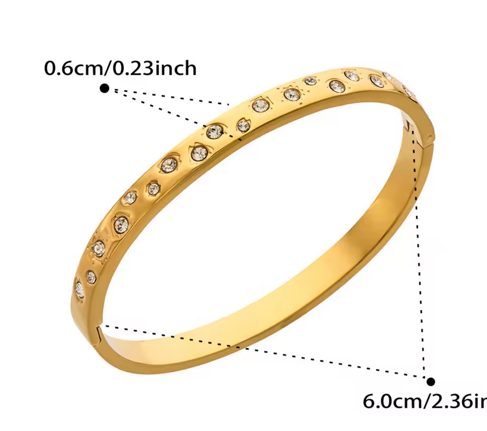 Brazalete Con Zirconias Figuras