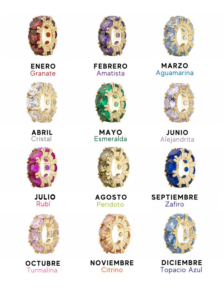 Arma Tu Collar Dije Birthstone