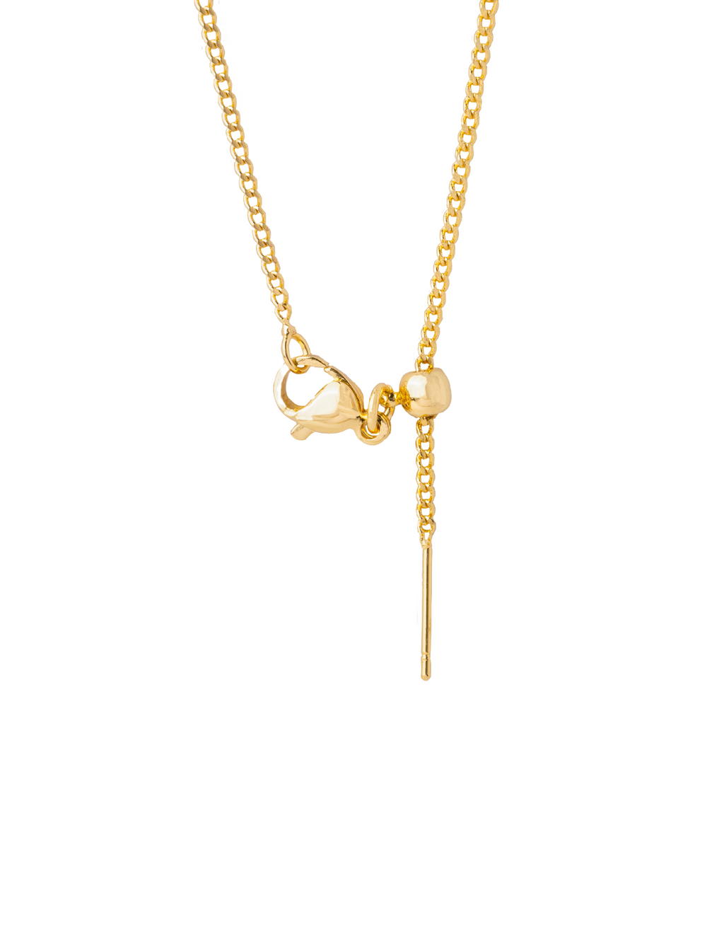 Collar Dije Birthstone Gota