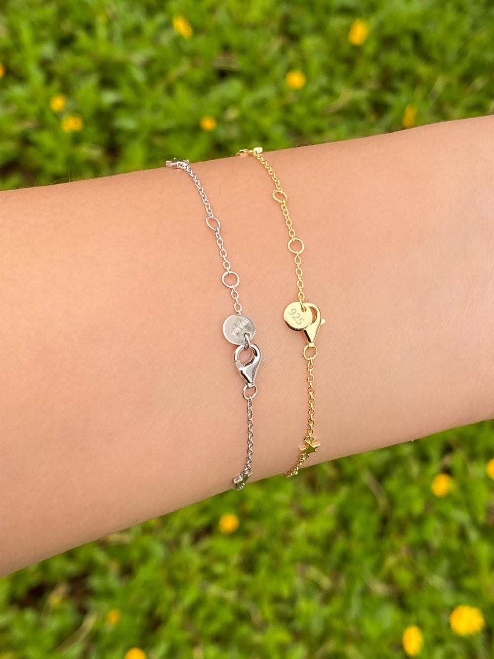 Pulsera Con Estrellas Lisa
