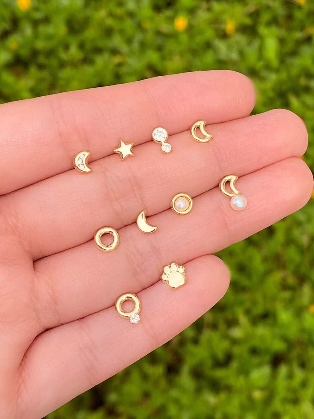 1- Broquel Oro 14k