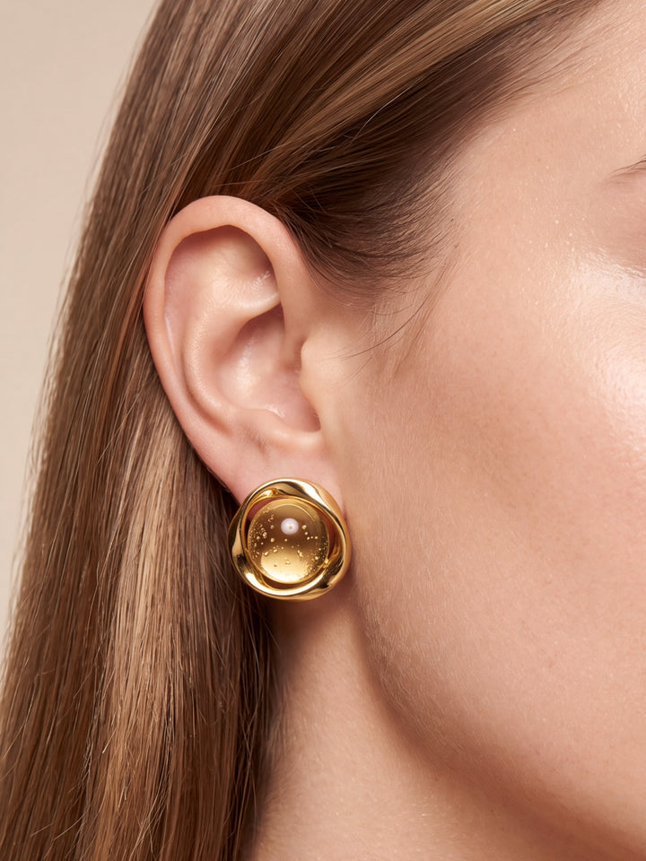 Par Arete Con Contorno Ondulado